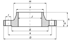 ansi asme 16.5 Weld  Neck Flanges manufacturer supplier exporter in india